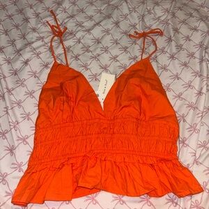 Marshall’s Vibrant Orange Crop Top